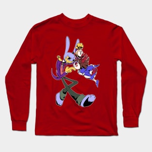 Jax and Pomni in Wonderland Long Sleeve T-Shirt